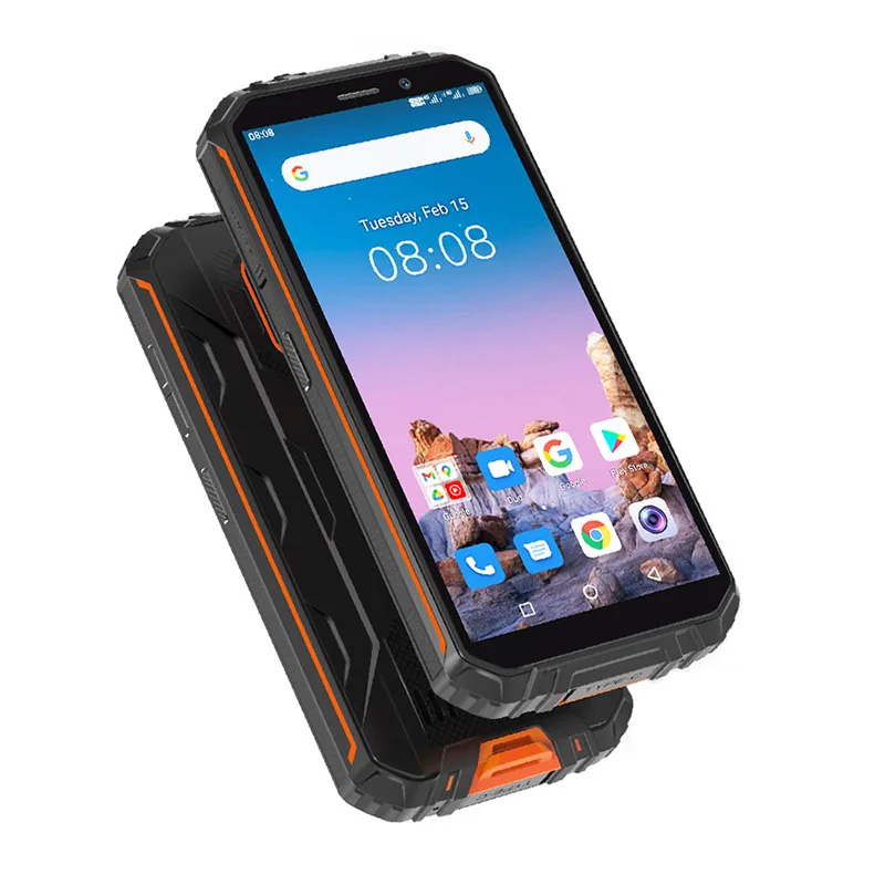 WP18 pro Rugged Smartphone Rugged 5.93 inch with 4GB+64GB and 12500 mAh Battery 4G Mobile Phones