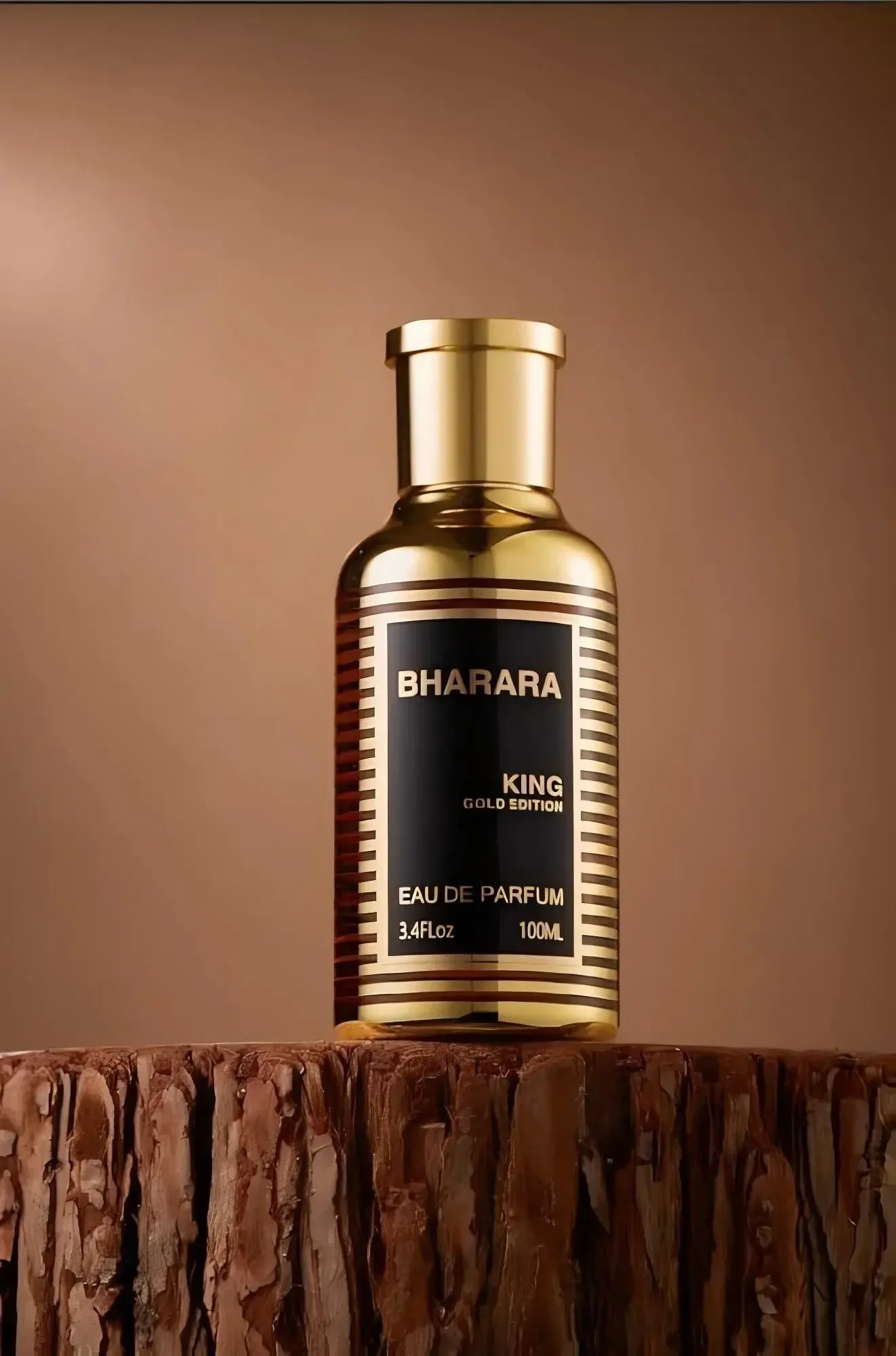 Bharara King Gold Edition 100ml EDP – كولونيا قوية وودي كولونيا طويلة الأمد للرجال، هدية فاخرة لعيد الميلاد وعيد الحب #3