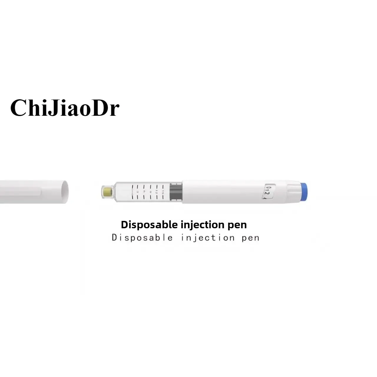 Wegwerpbare steriele insuline-injectiepen met instelbare groeihormondoseer, roterende en perstype injectiepen - afbeelding 2