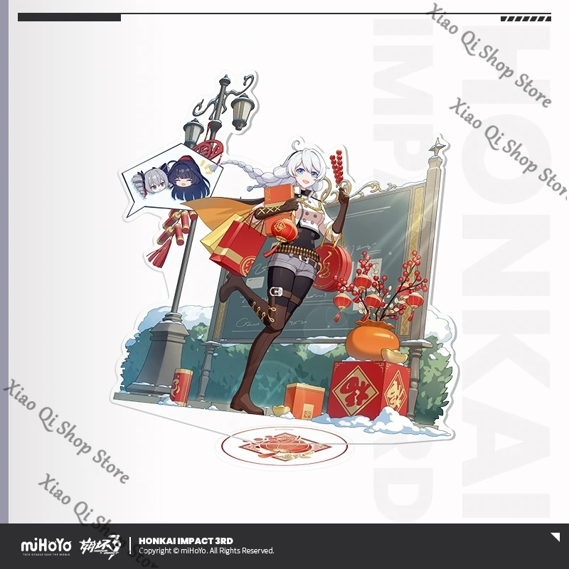 Honkai Impact 3rd  The Second Scar Series acrylic standing sign Kiana Li Sushang official Genuine Collector's Edition gift