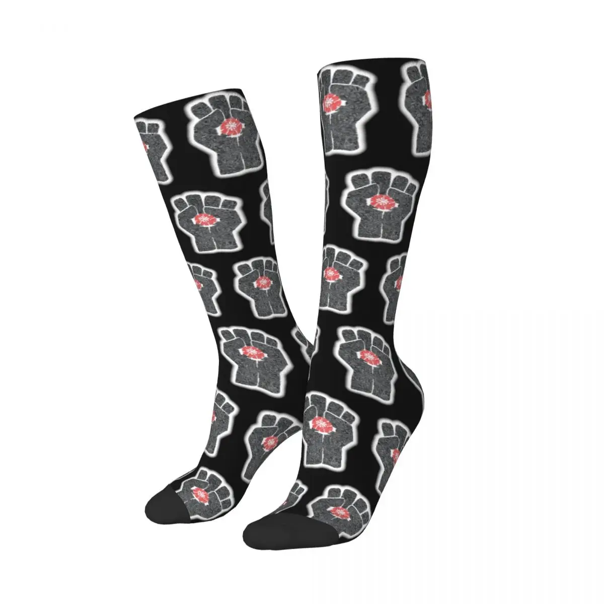 The Intricacies Of Hunter S Thompson's Gonzo Fist Socks Harajuku Stockings All Season Long Socks Accessories for Unisex Gifts