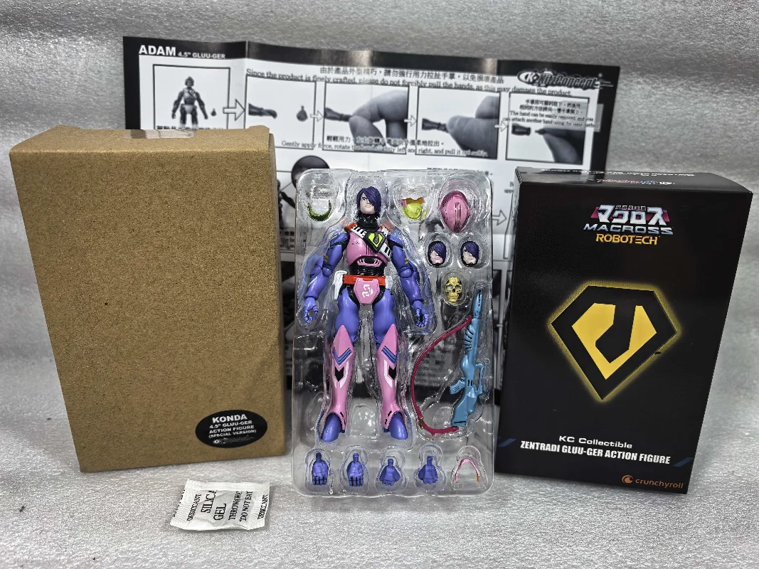 

In Stock KitzConcept Macross Regult 1:72 Series Battle Pod Light Artillery Heavy Artillery LED Action Figures Gift Collection