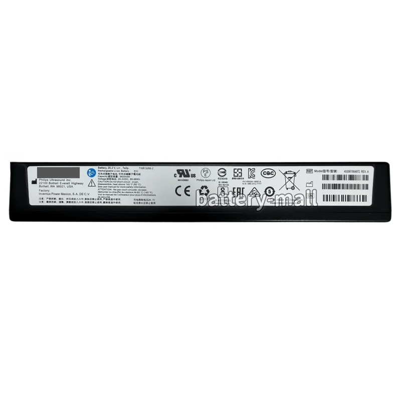 Brand new original equipment manufacturer 453561904972 25.2V Battery Applicable Affinity 70 Ultrasound system 7INR19/66-2