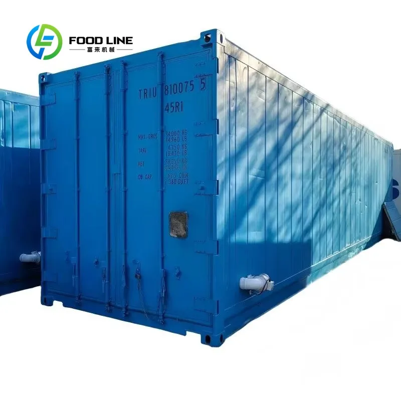 Customized Smart Hydroponic Mushroom Container System 40FT with Automatic Irrigation for Indoor Home Cultivation