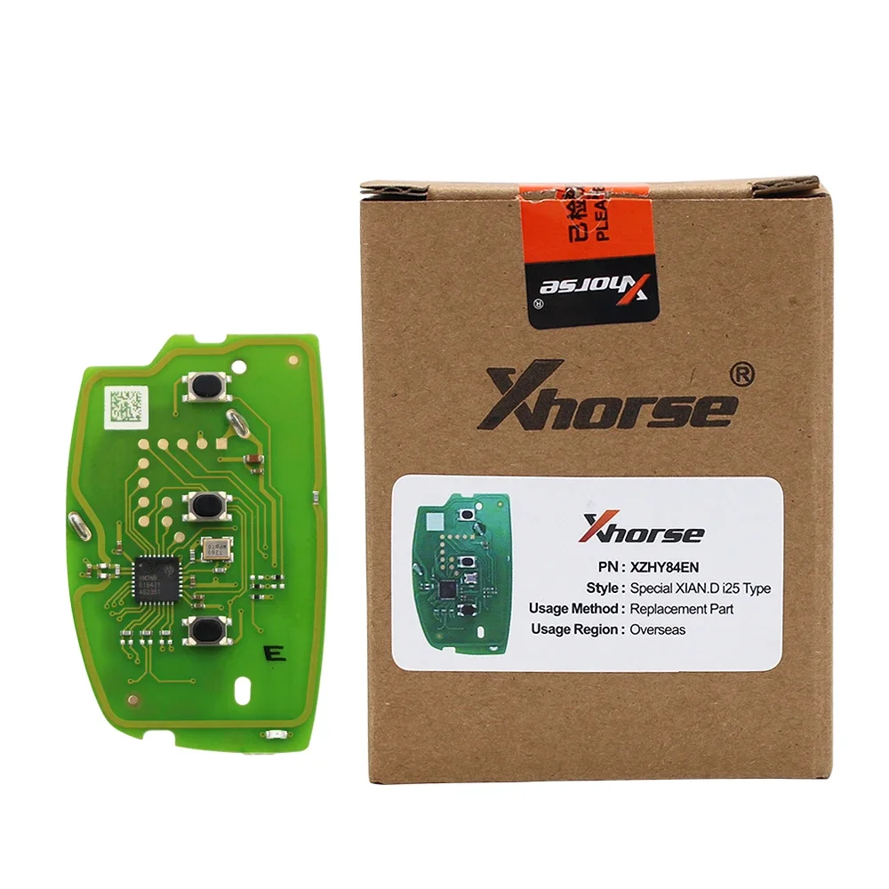 XZHY84EN VVDI Xhorse Special Key PCB Board Exclusively For Hyundai i25 Car Smart Remote Key With Key Shell