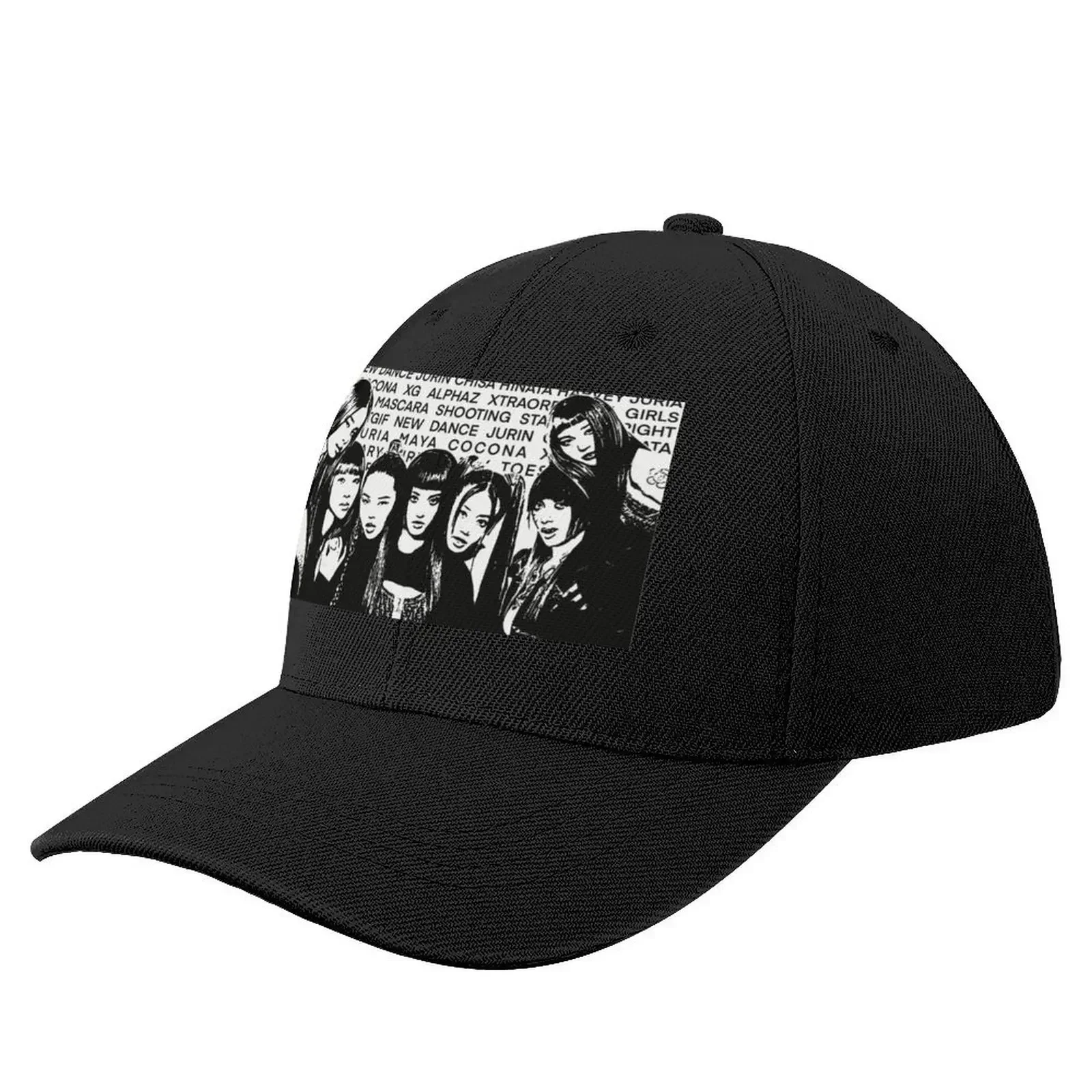 

XG Black and White Baseball Cap dad hat Snapback Cap Fashion Beach Hat men Women's Golf Clothing Men's
