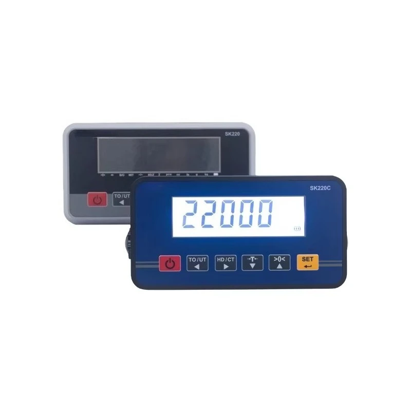 SK220 6 Digits LCD Platform Scale Weighing Indicator RS232 for Platform Scale Easy Operation OEM