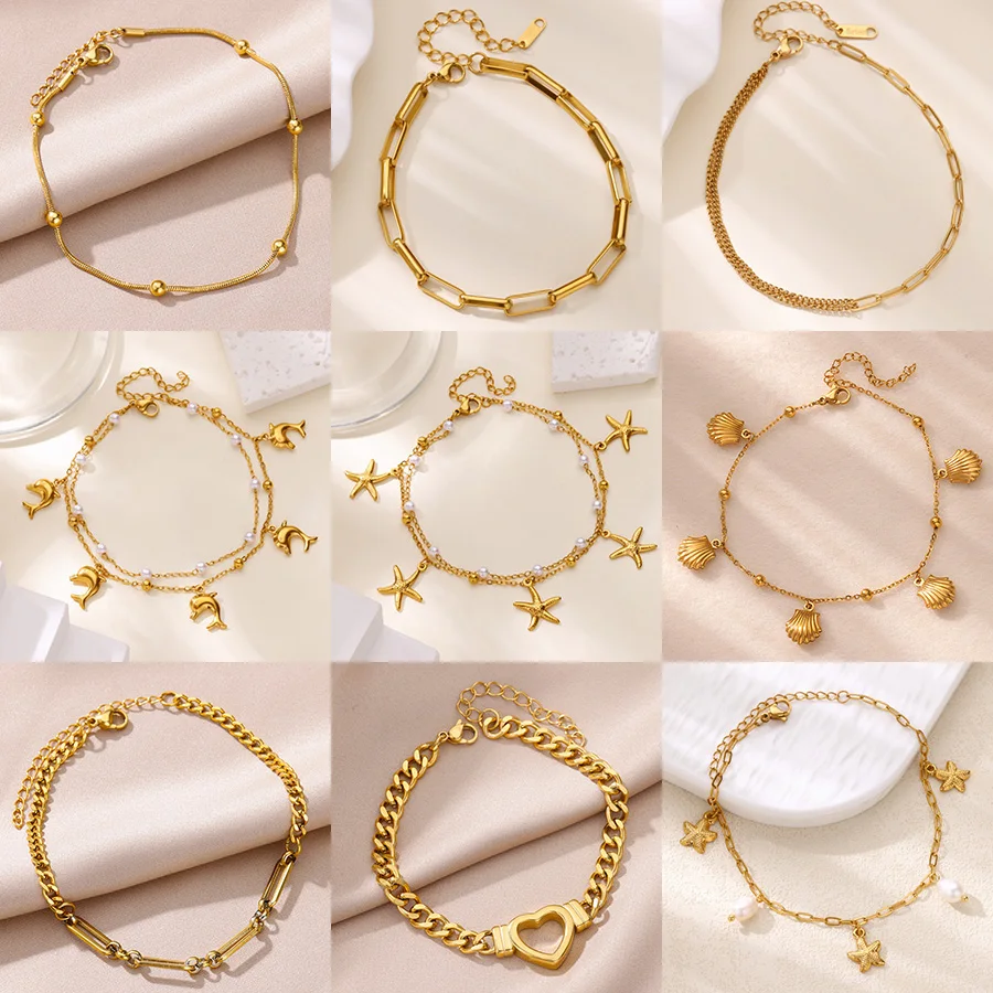 Anklet for Women in Stainless Steel