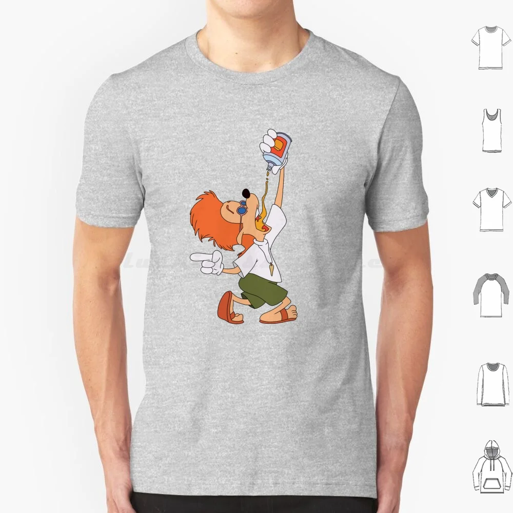 A Movie Bobby T Shirt Cotton Men Women DIY Print A Movie Bobby Bobby Zimuruski Max Roxanne Retro 90s Blue Red Head Goof Troop