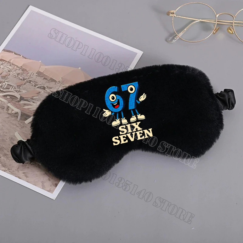 Steal A Brainrot Blindfold Sleep Eye Mask 67 Six Seven Light Proof Night To Sleep Eye Covering Soft Cool Eyeshade Men Women Gift