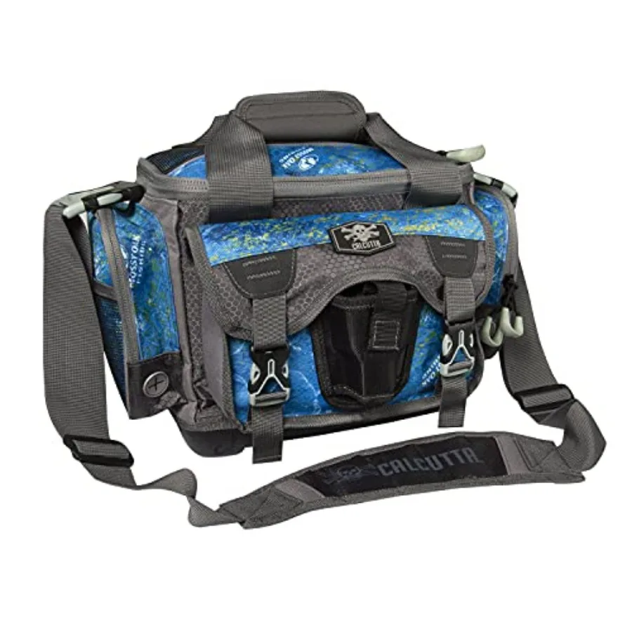 

Squall Tackle Bag Mossy Oak Shoreline Pattern 4 3600 Tackle Boxes Durable Fishing Tackle Bag Removable Shoulder Strap External