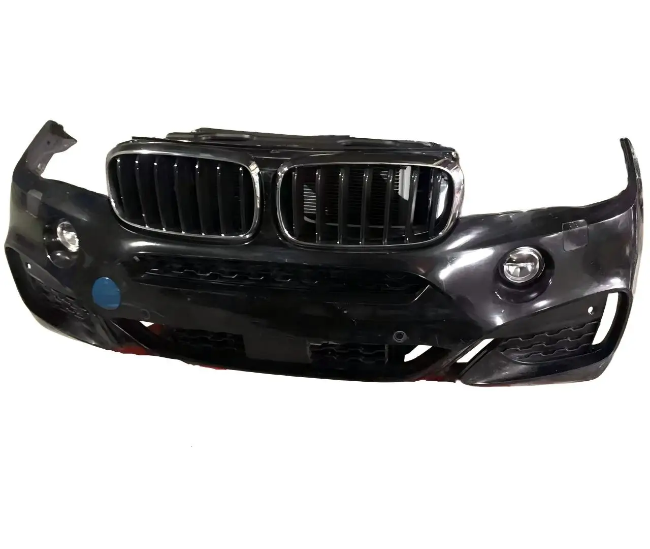 for X6 F16 M Style Body Kit with Front/Rear Bumpers & Side Skirts Bolt-On Installation OEM Replacement Parts
