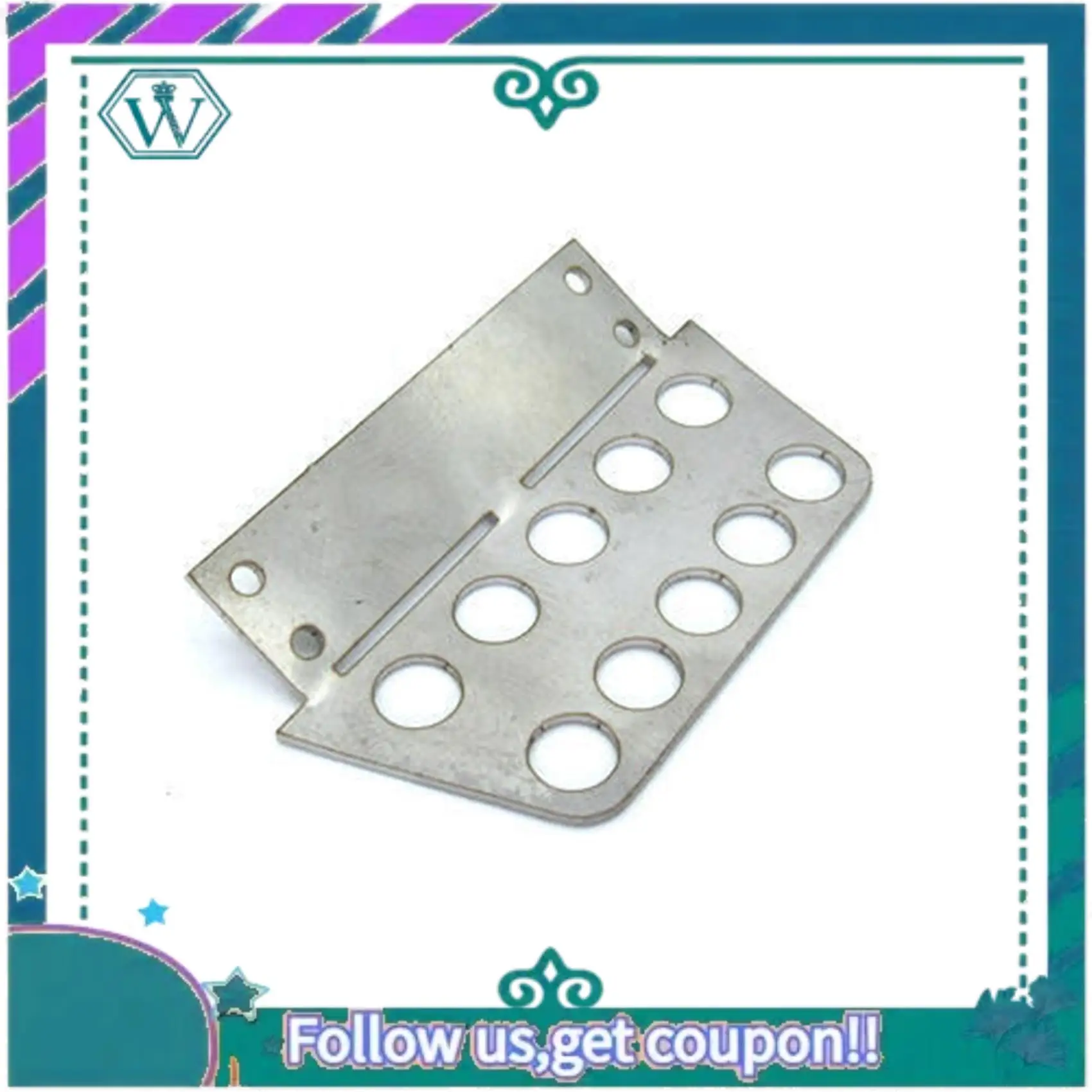 

A75Q-2 Комплект деталей радиоуправляемого автомобиля: 1 комплект металлической передней брони защитного кожуха и 1 комплект металлической боковой пластины педали