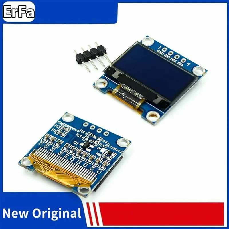 0.96 inch IIC Serial 4pin White/Blue/Yellow Blue OLED Display Module 128X64 12864 LCD Screen Board for arduino 51 single chip