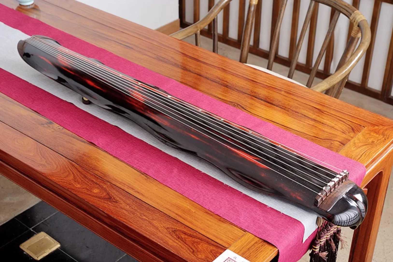 Guqin ancient Pure Handmade Old Fir Professional performance Chinese zither 7 strings lyre  instrumentos musicales profesional