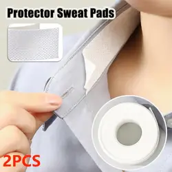 Protector de cuello desechable para hombres y mujeres, antisuciedad, autoadhesivo, forro de camisa, almohadilla para el sudor, Protector de cuello