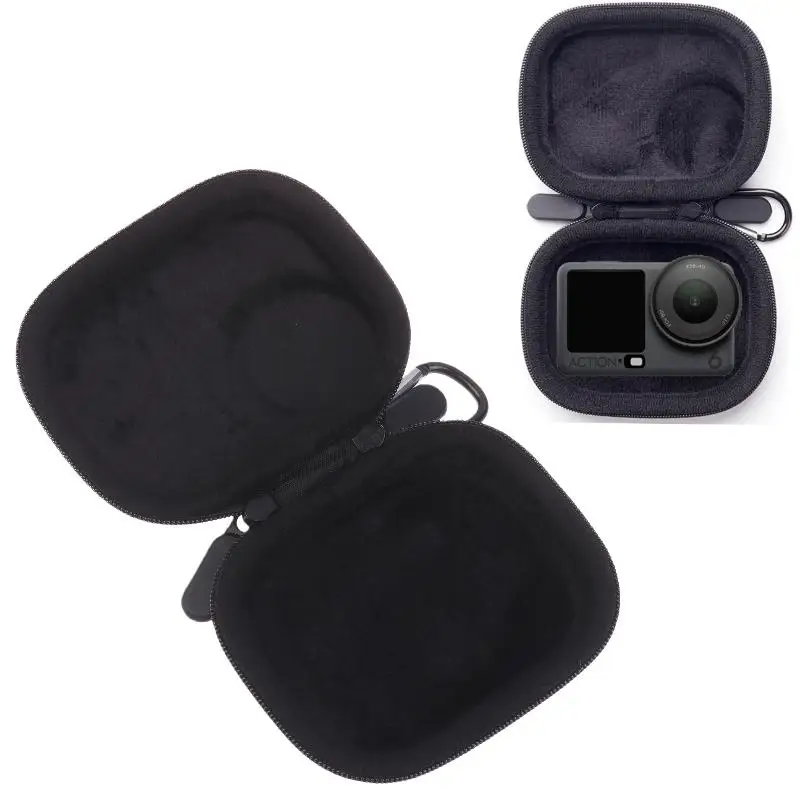 【1Pcs PU Hard Travel Protector Case Carrying Case For Osmo Action 6 Small Storage Bag Protective Accessories】