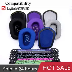 G335 Replacement foam Ear Pads pillow Cushion Cover For Logitech G733 G335 Logitech G 733 Headphone Ear Pad and head beam