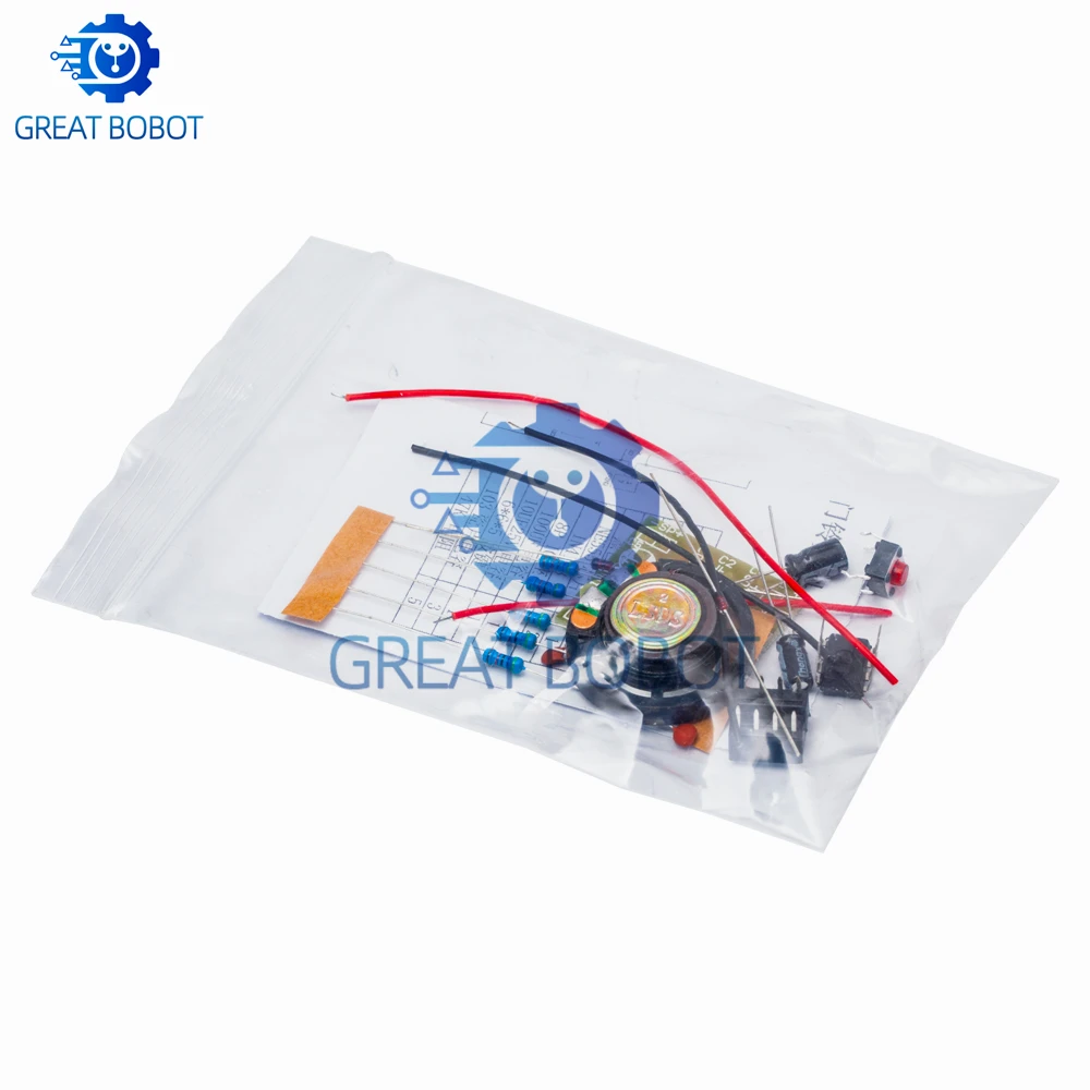 NE555 Dual‑Color LED Flash Module DIY Soldering Practice Kit for Students & Makers STEM Education Project