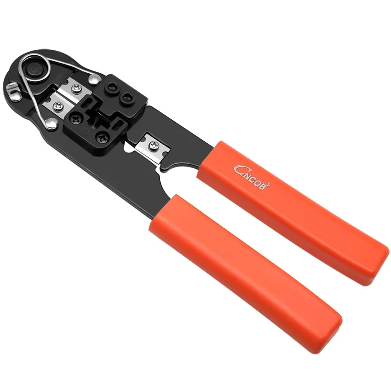 

CNCOB Ethernet Cable Crimper Tool, Wire Stripper, Cutter,Crimp for Cat5, Cat5e, Cat6 Connectors