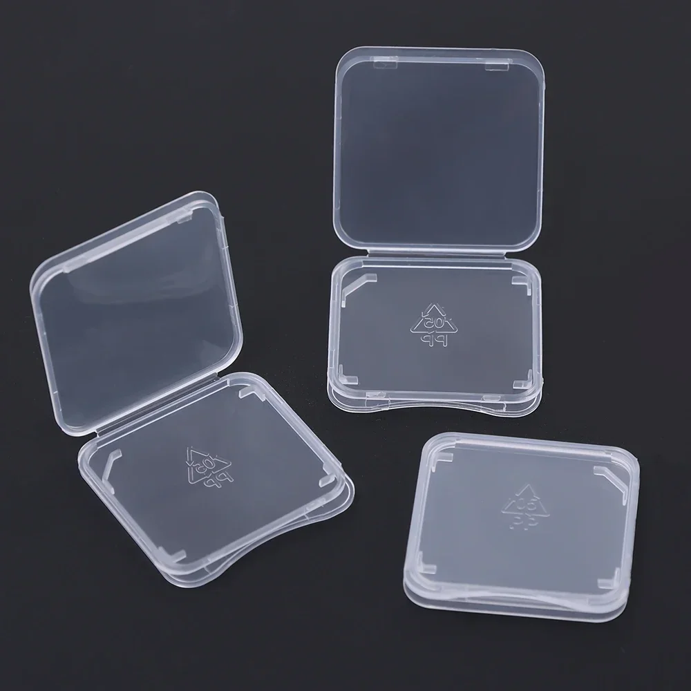 30/1PCS Mini SD Memory Card Case Transparent Plastic Case Holder Protector Prevent Dirt and Damage Memory Card Storage Boxes