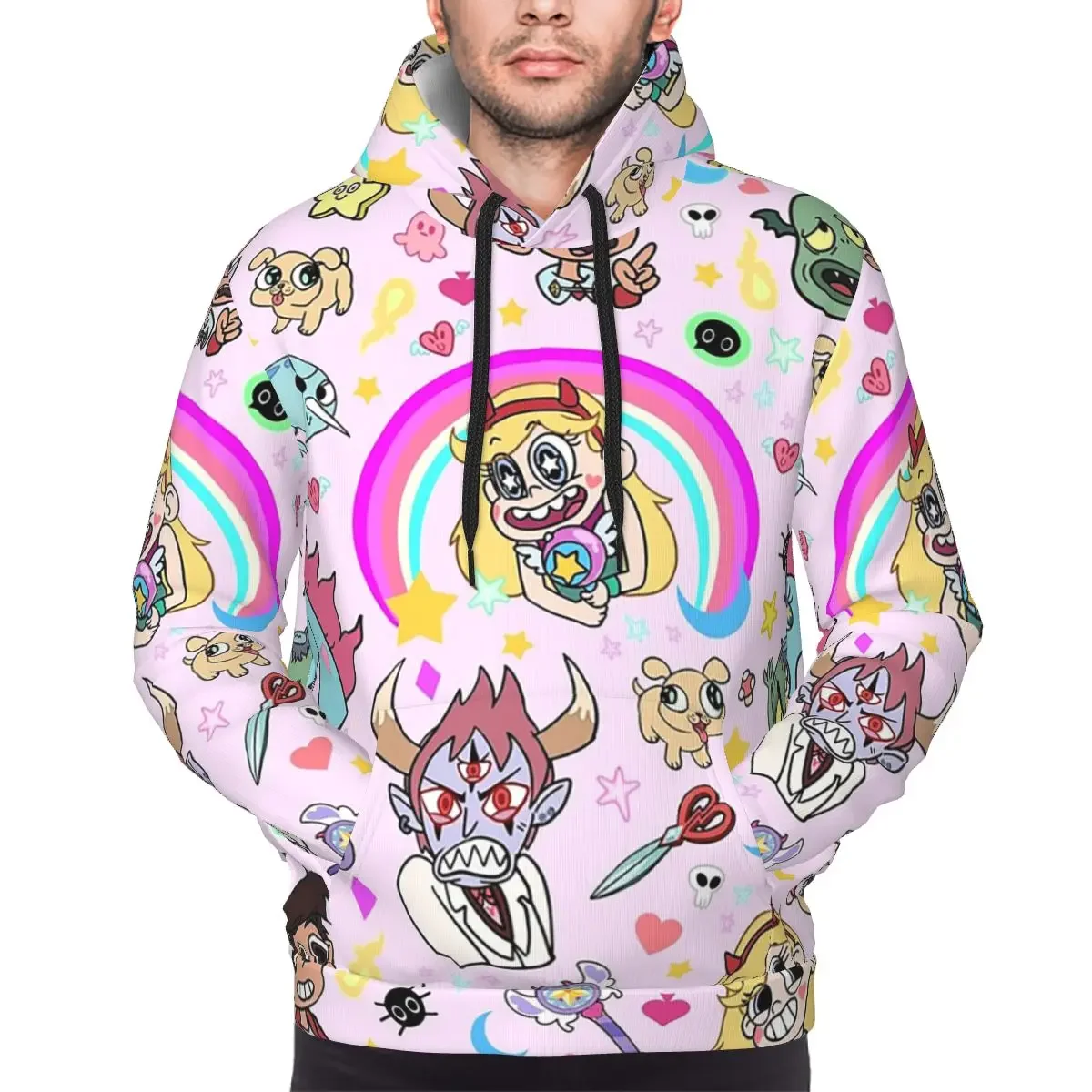 Star VS The Forces Of Evil! Blanket Hoodies Harajuku Pullover Autumn Winter Men Women Sweatshirts Long Sleeve Tops