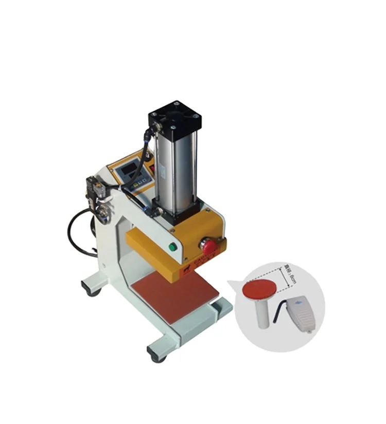 Easy Operate Small Pneumatic Logo Heat Press Machine