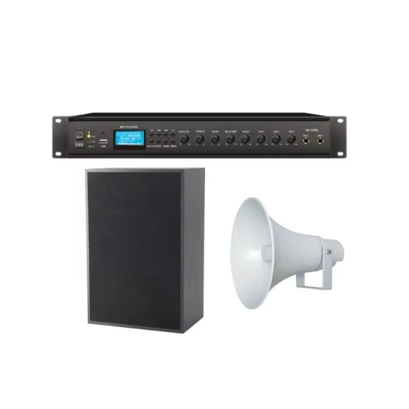Public Address System Audio Professional Full Public Address Power Amplifier System Power Amplifier