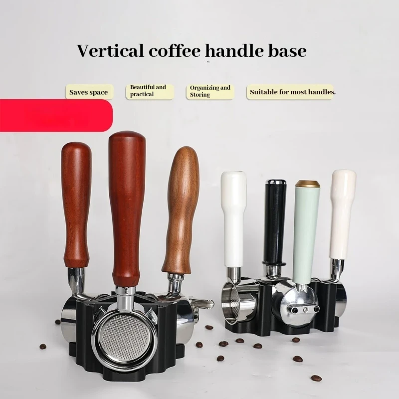 Generic Coffee Portafilter Stand Holder Espresso Tamper Storage Base Coffee Machine Accessory For Home Cafe Use In Stock