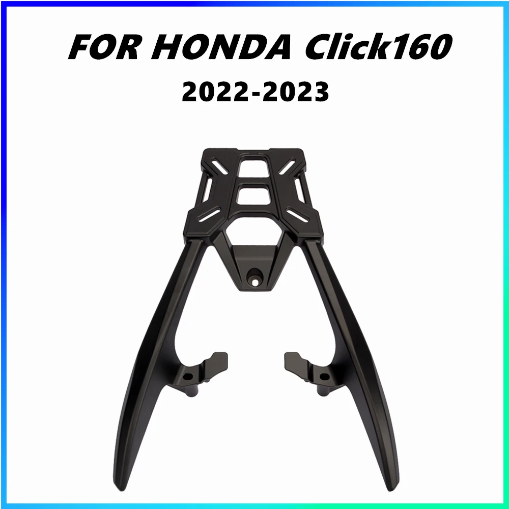 

For Honda Click160 Motorcycle rear tailstock accessories modified Aluminum alloy rear end shelf 2022-2023