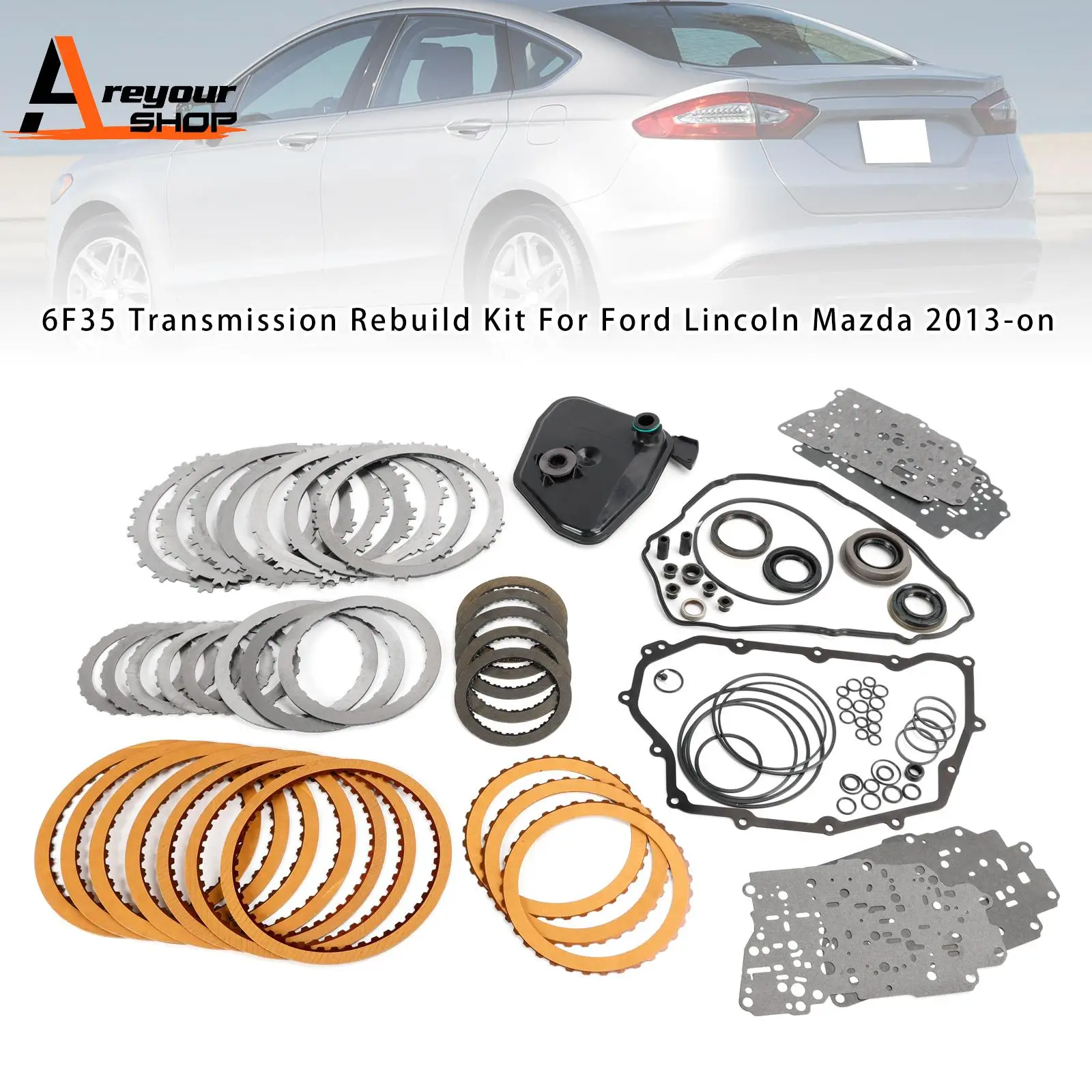 

6F35 Transmission Rebuild Kit for Ford Lincoln Mazda 2013-on