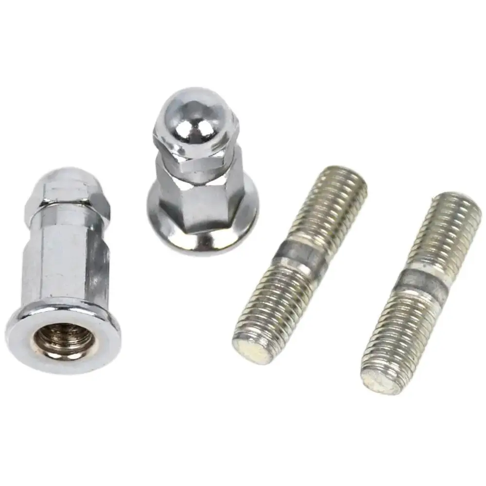 M7*17 Motorcycle Bicycle Exhaust Pipe Screw Nut Kit For HONDA Elite 125 LEAD 100 NHX 110 WH100 LEAD 125 SCV SCR 100