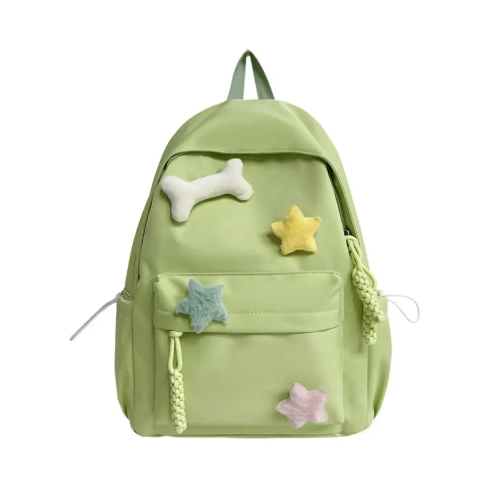 Creative Gift Large Capacity Backpack Harajuku Nylon Shoulder Bag Reusable Satchels Bag Shopping