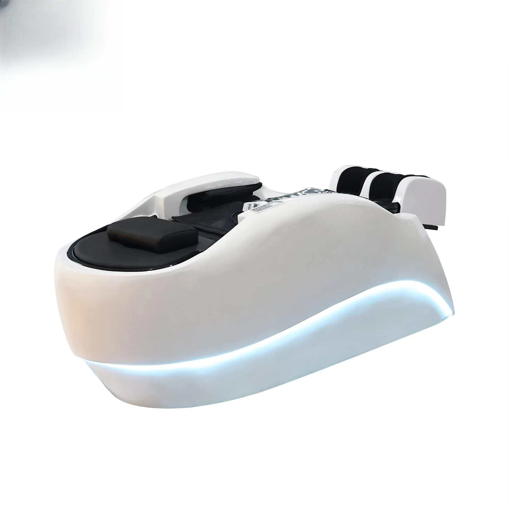 

Hot Sale Electric Massage Head Spa Water Therapy Shampoo Bed Lay Down Washing Salon Shampoo Bed