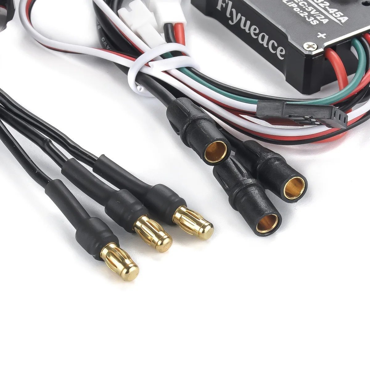 Fotografia 6: Combo de Motor Brushless de Rotor Externo 45A ESC 2322 3500KV para Carro RC MN300 1/12 - Acessórios de Upgrade para Crawler