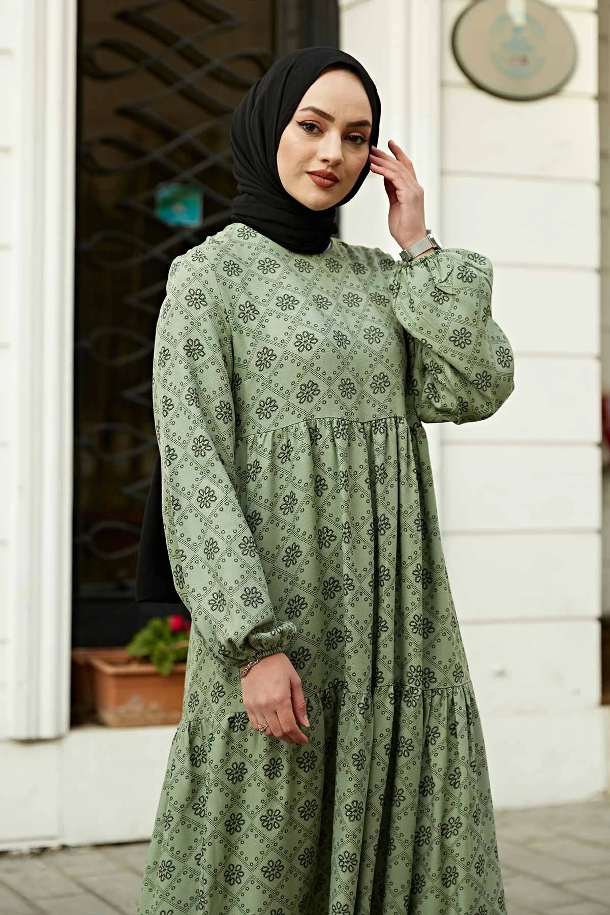 Dress women's dresses 2021 kaftan abaya long Muslim evening dresses hijab abayas Turkish Hijab Party Casual women clothes