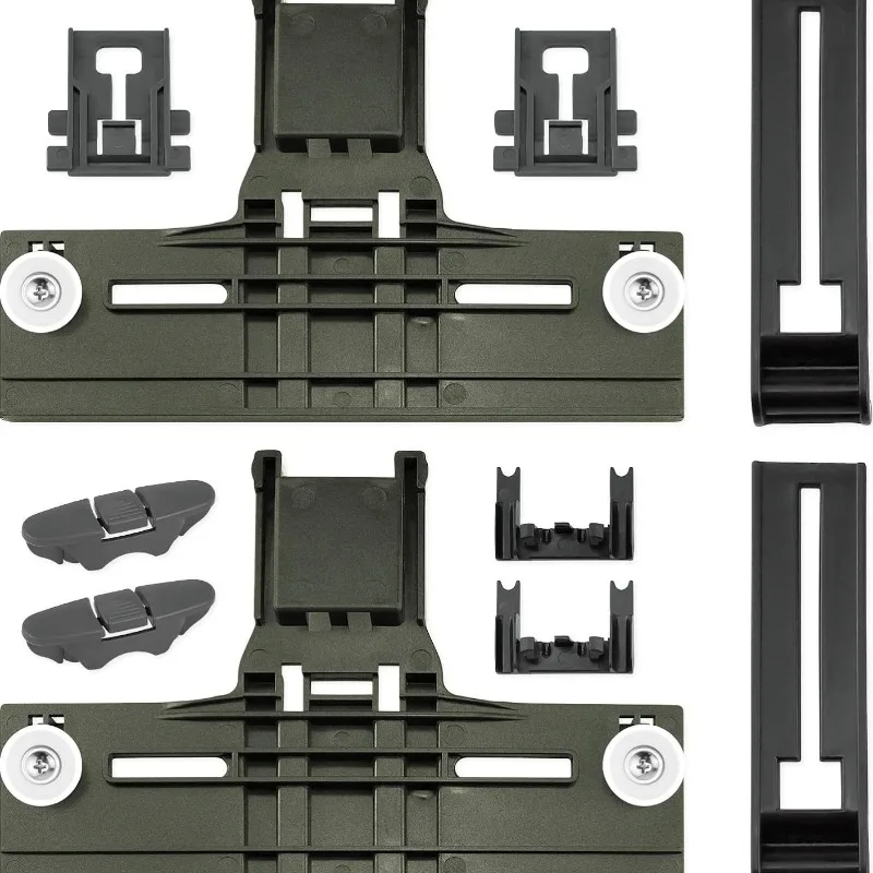 Suitable For Dishwasher Rack Adjuster Kit, Dishwasher Slide Rail Replacement Accessories, Not Original
