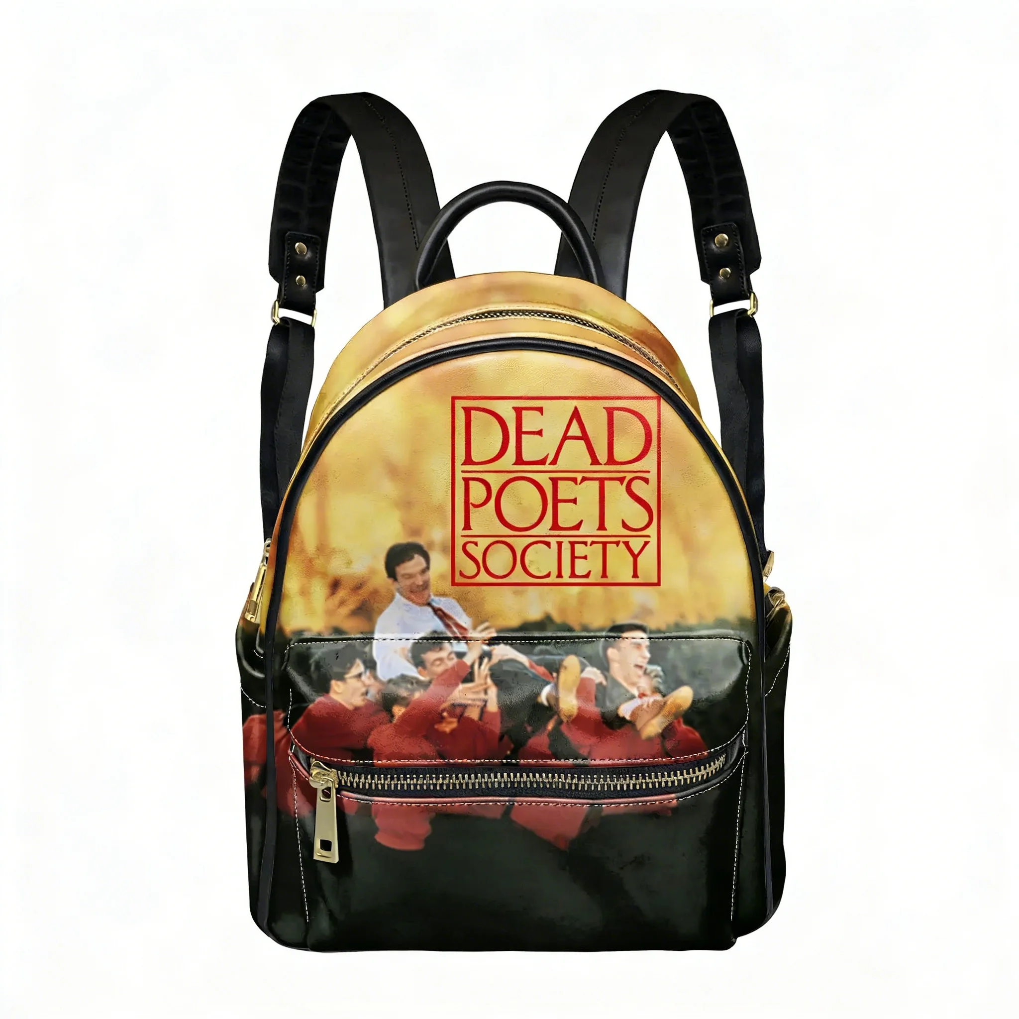 

Dead Poets Society Comedy Movies Backpack Womens Mens Double Shoulder Bag Business Travel Bookbag Rucksack Gift Daypack