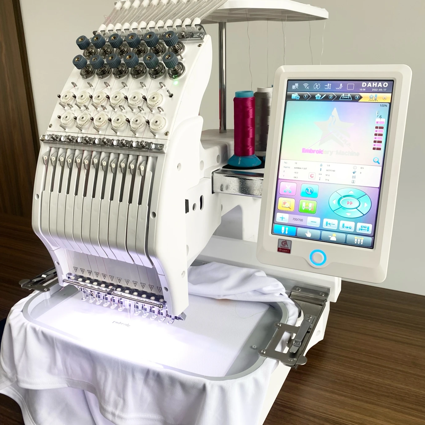 BT-CT1201 Single Head Mini Cheap Hat Computer Embroidery Machines For Sale