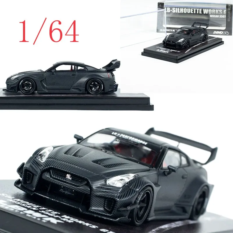 

INNO Diecast 1/64 Scale ‌‌LB-Silhouette WORKS GT Nissan 35GT-RR Alloy Car Model Toys for Boys Gift