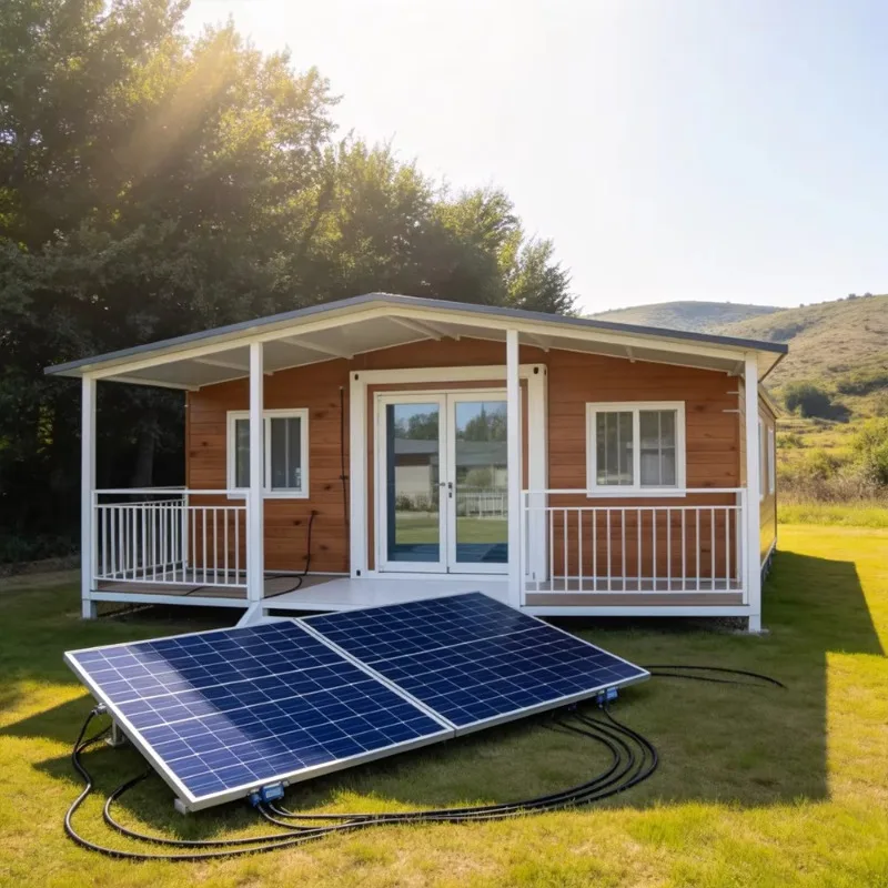 Anti rust Foldable Modular home full galvanized frame durable cabin for long term use in coastal saline humid environments