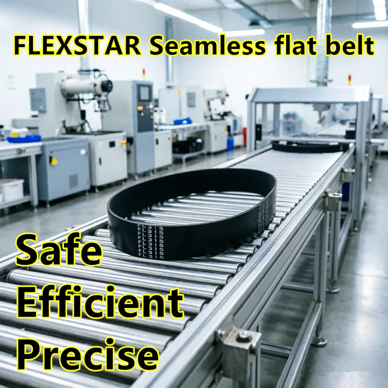 FL950 FL1000 FL1035 FL1060 FLEXSTAR Rubber Seamless Flat Belt Automotive 3D Printer Dryer Conveyor Tool Mechanical Timing Belt