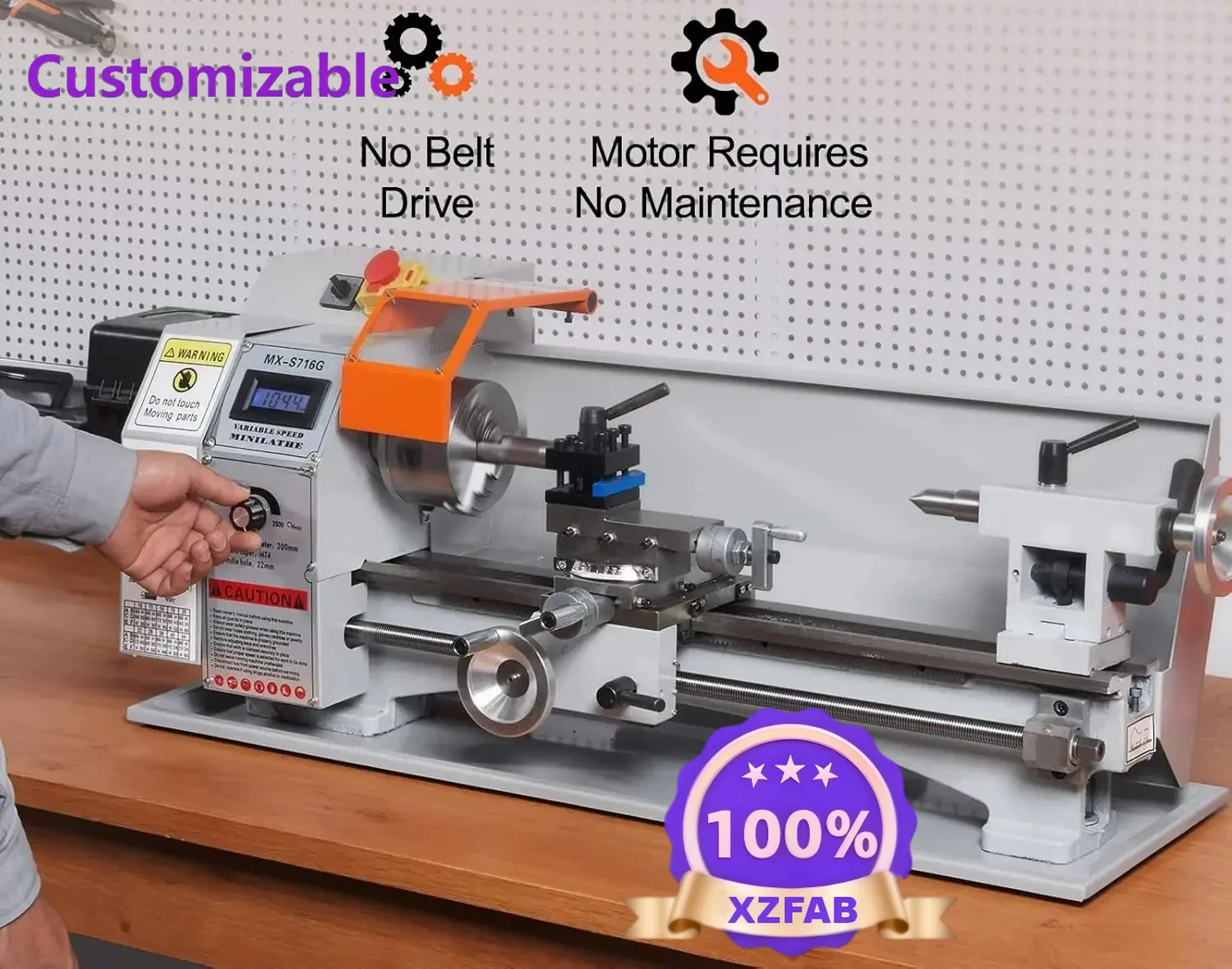 Power X Tools And Machinery - Tornio Mini in Metallo 2026 Direttamente