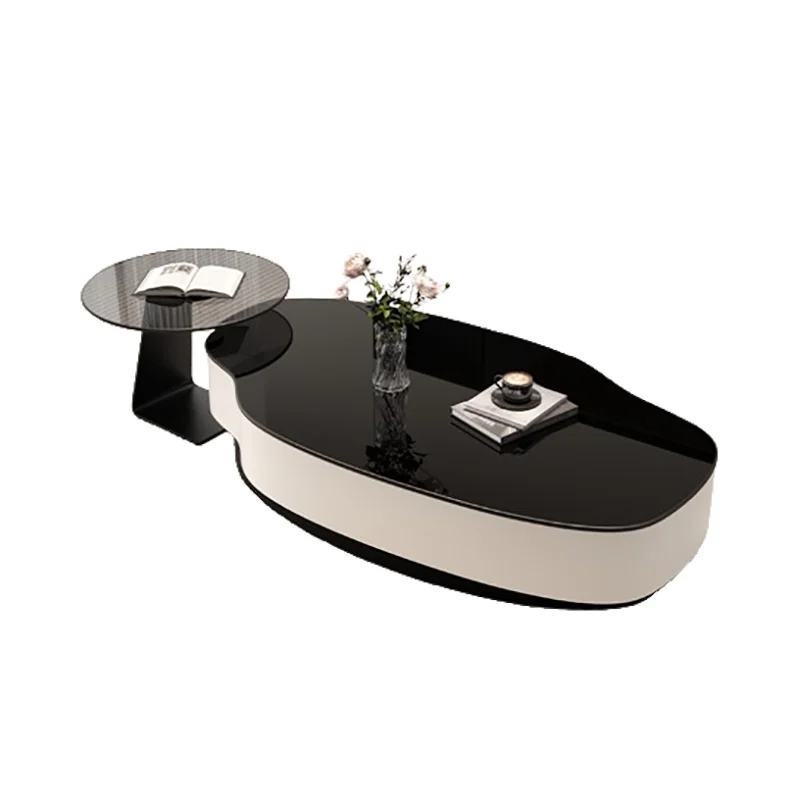 Modern Minimalist Coffee Table Trendy Aesthetic Premium Elegant Elegant Exquisite Durable Table Basse Salon Furniture For Home