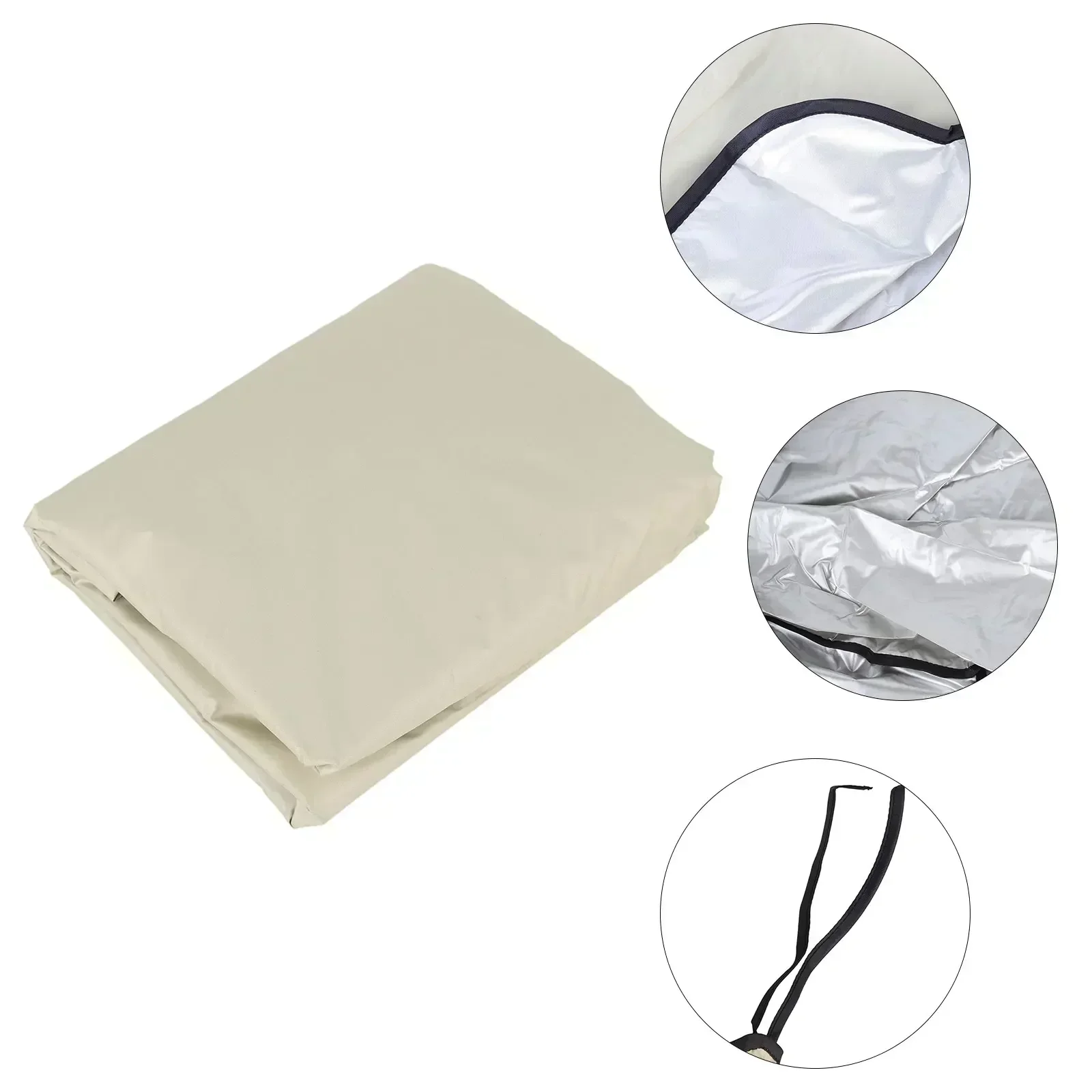 Swing Seat Cover Chair Waterproof Cover Cushion Patio Garden Outdoor Seat Dustproof Protector Outdoor Furniture Cover 150cm