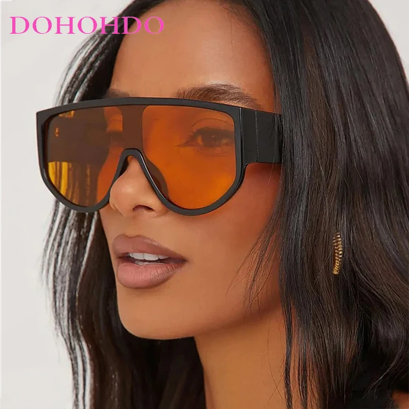 

Oversized Frame One Piece Sunglasses For Women Men Classic Personality Design Fashion Party Outdoor Driving Sunglasses UV400