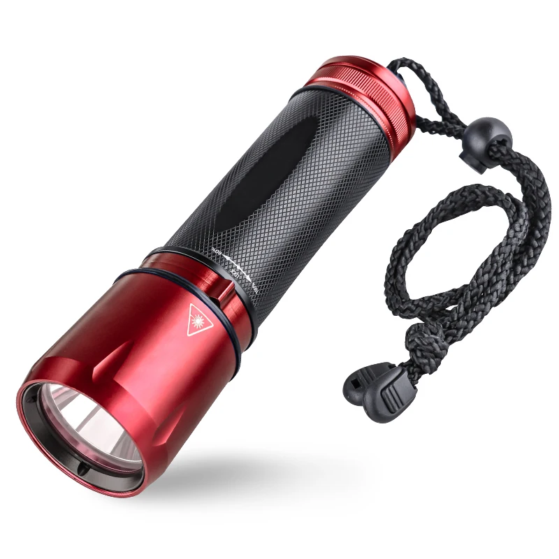 New trend line multifunctional car flashlight PI68 outdoor strong light long-range flashlight LED rechargeable flashlight