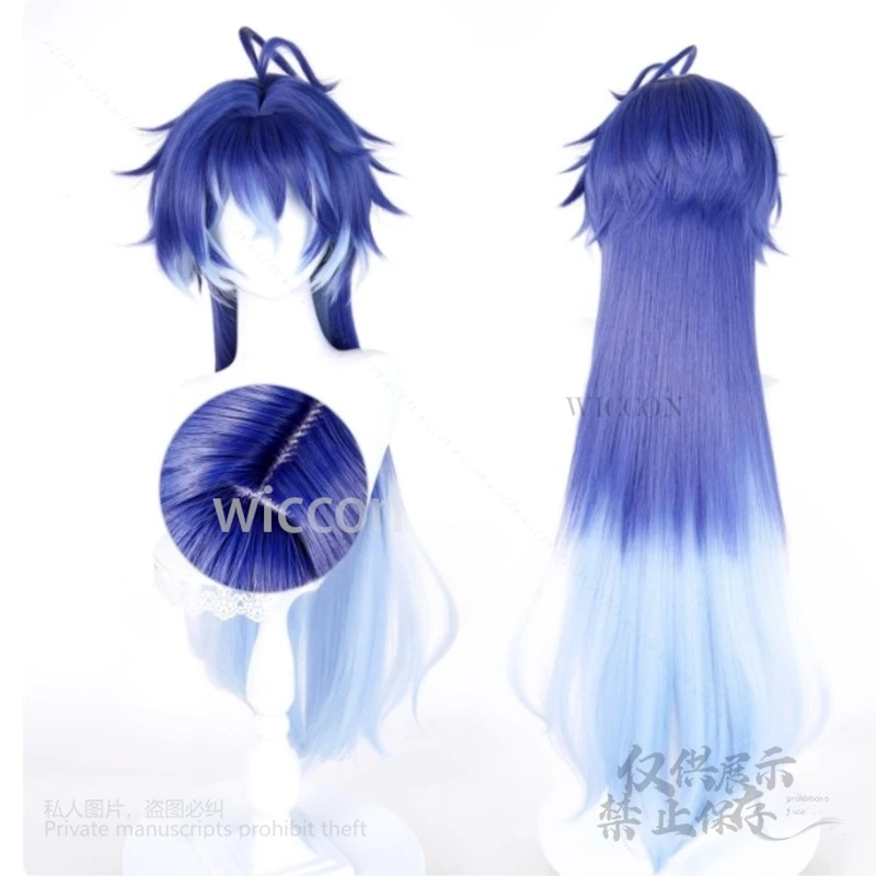 Anime Kyryll Chudomirovich Flins Game Genshin Impact Cosplay Costume Role Play Heat Resistant Synthetic Hair Hallowen Party
