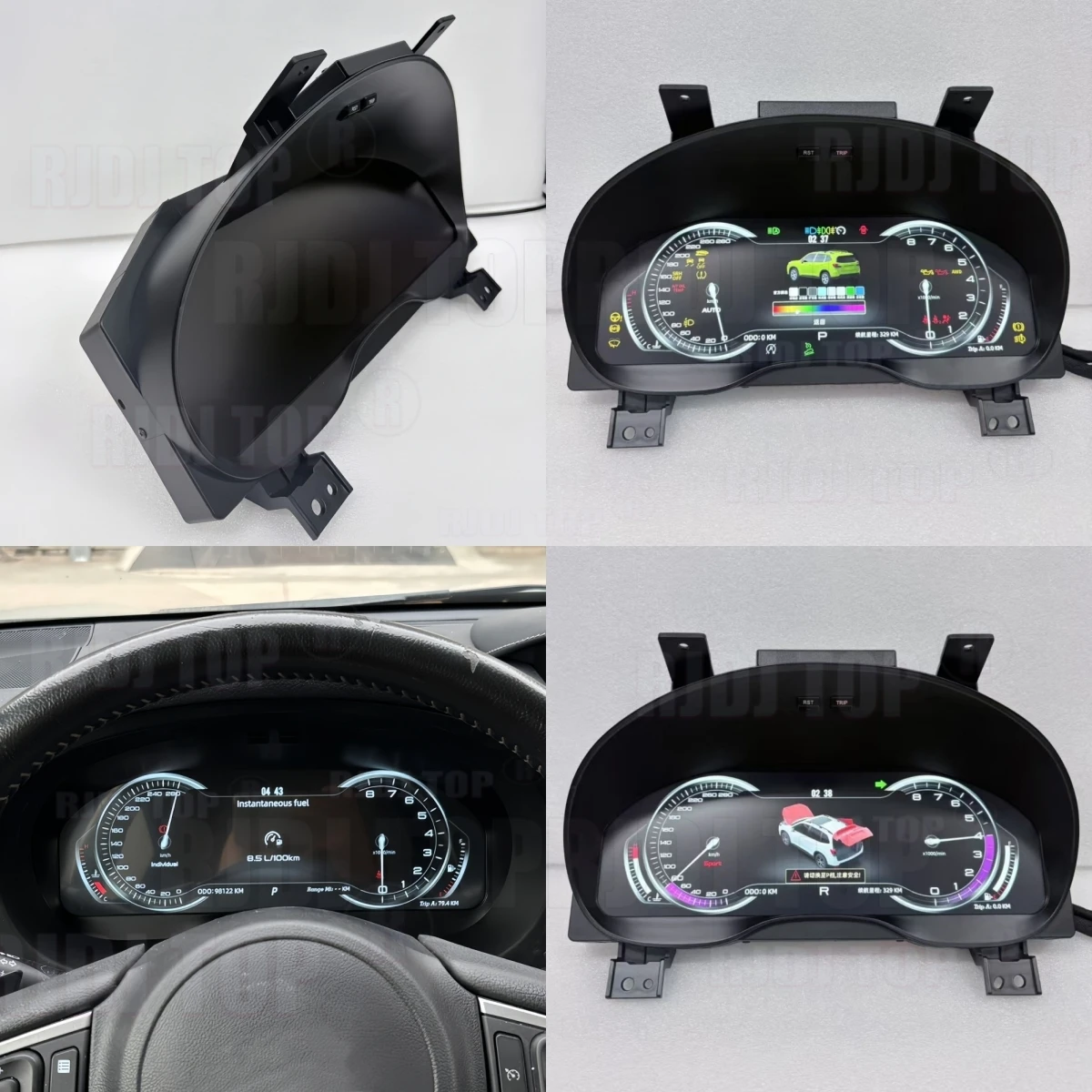 For Subaru Forester Legacy 2013~2018 LCD Digital Performance Display Digital Cluster Dashboard Virtual Cockpit Instrument Dash