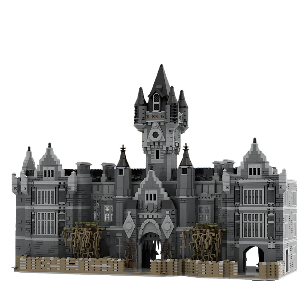 

Конструктор Gobricks MOC: Классическая архитектура, Монстры: Неукротимые. Модель «Улица Замков» (The Experiment Bricks). Игрушка для детей.